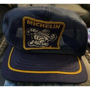 Vintage Michelin Tires Trucker SnapBack Hat